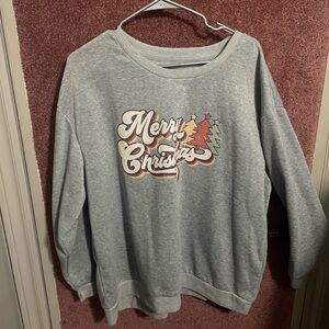SHEIN Light Gray Cozy Sweatshirt